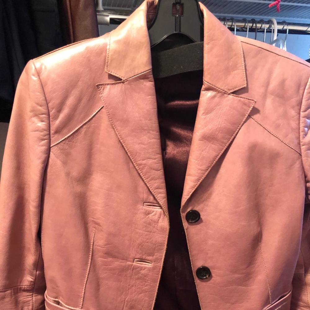 Ann Taylor Leather jacket
